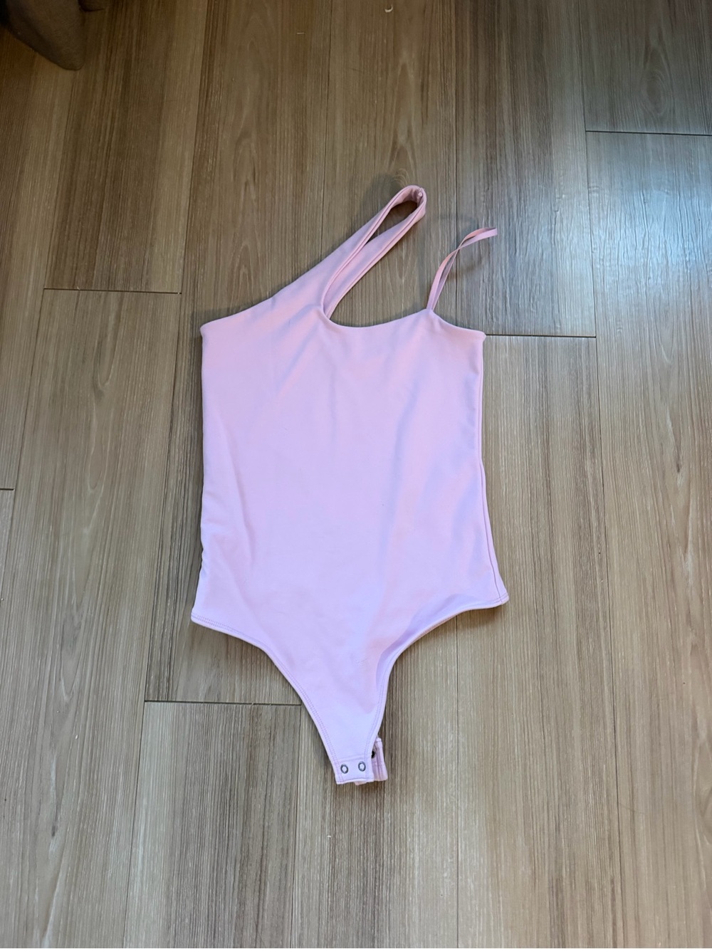 Abercrombie & Fitch One-Piece Bodysuit in Light Pink